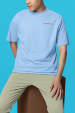 Load image into Gallery viewer, Oversized Terry T-Shirt "I'm a Runner"