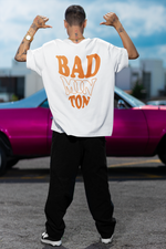 Load image into Gallery viewer, Oversized Terry T-Shirt "Badminton"