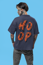 Load image into Gallery viewer, Oversized Terry T-Shirt "Hoop"