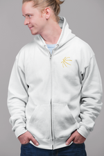 Load image into Gallery viewer, Zip Hoodie "Basketball Caricature"