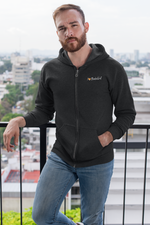 Load image into Gallery viewer, Zip Hoodie "I Love Basketball"