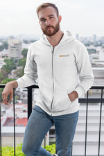 Load image into Gallery viewer, Zip Hoodie "I Love Basketball"