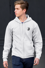 Load image into Gallery viewer, Zip Hoodie "Yin Yang"