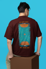 Load image into Gallery viewer, Oversized Terry T-Shirt "My Happy Hours"