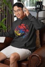 Load image into Gallery viewer, Oversized Hoodie "Multicolour Splash"