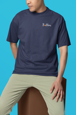 Load image into Gallery viewer, Oversized Terry T-Shirt "My Happy Hours"