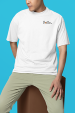 Load image into Gallery viewer, Oversized Terry T-Shirt "My Happy Hours"