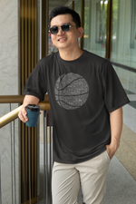 Load image into Gallery viewer, Oversized Terry T-Shirt "Basketball Universe"