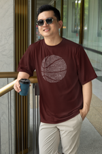 Load image into Gallery viewer, Oversized Terry T-Shirt "Basketball Universe"