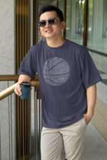 Load image into Gallery viewer, Oversized Terry T-Shirt "Basketball Universe"