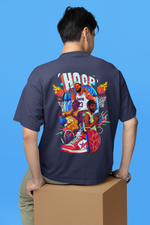 Load image into Gallery viewer, Oversized Terry T-Shirt "Hoop Legacy"