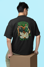Load image into Gallery viewer, Oversized Terry T-Shirt "BUCKS"