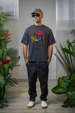 Load image into Gallery viewer, Oversized Terry T-Shirt "Multicolour Splash"