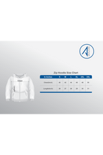 Load image into Gallery viewer, Zip Hoodie "Badminton 3 Feather"