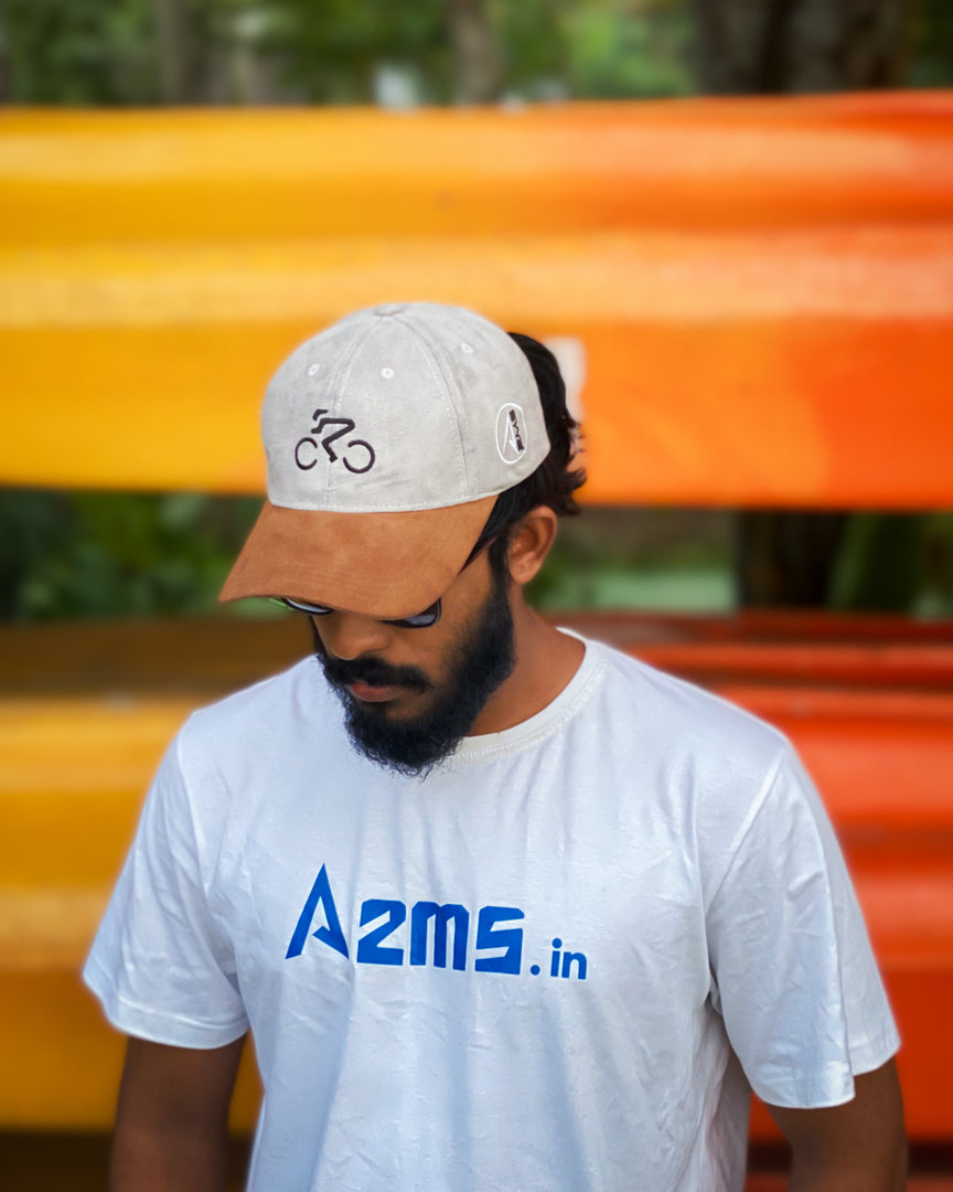 Baseball cap (6 panel) with cycling theme