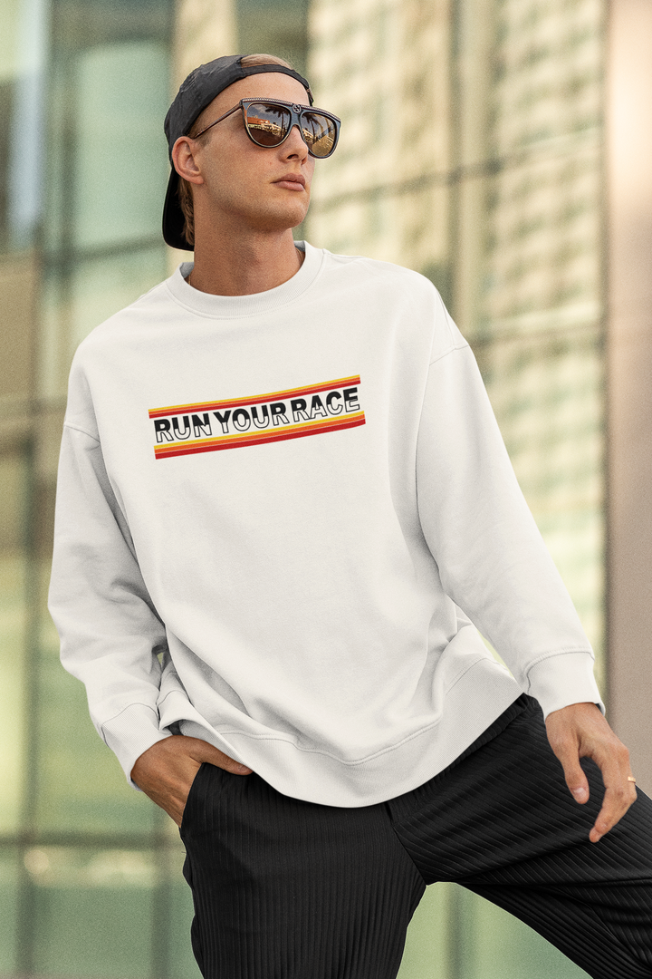 Sweatshirt Full Sleeve "Run your Race"