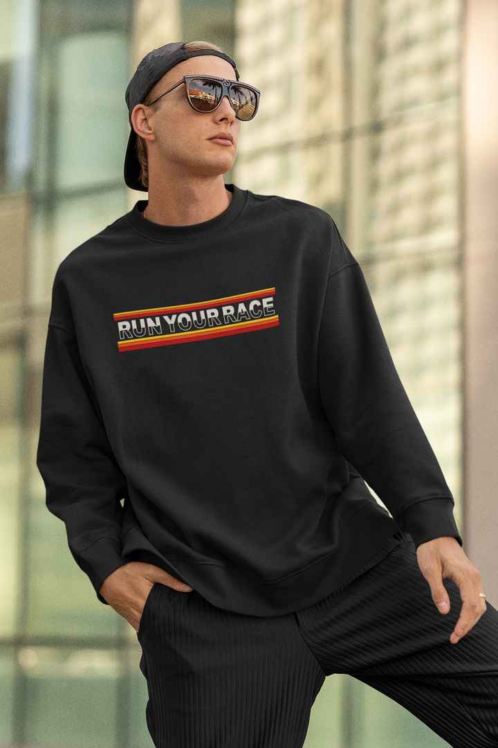 Sweatshirt Full Sleeve "Run your Race"