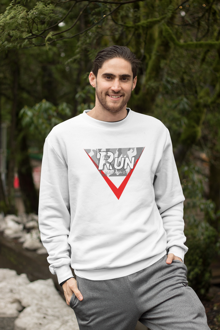 Sweatshirt Full Sleeve "Run Marathon"