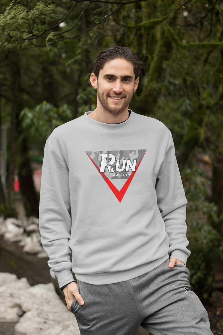 Sweatshirt Full Sleeve "Run Marathon"