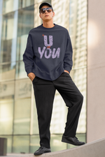 Load image into Gallery viewer, Oversized Sweatshirt &quot;Its U vs You&quot;
