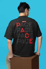 Load image into Gallery viewer, Oversized Terry T-Shirt &quot;Keep Ur Pace&quot;
