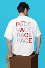 Load image into Gallery viewer, Oversized Terry T-Shirt &quot;Keep Ur Pace&quot;
