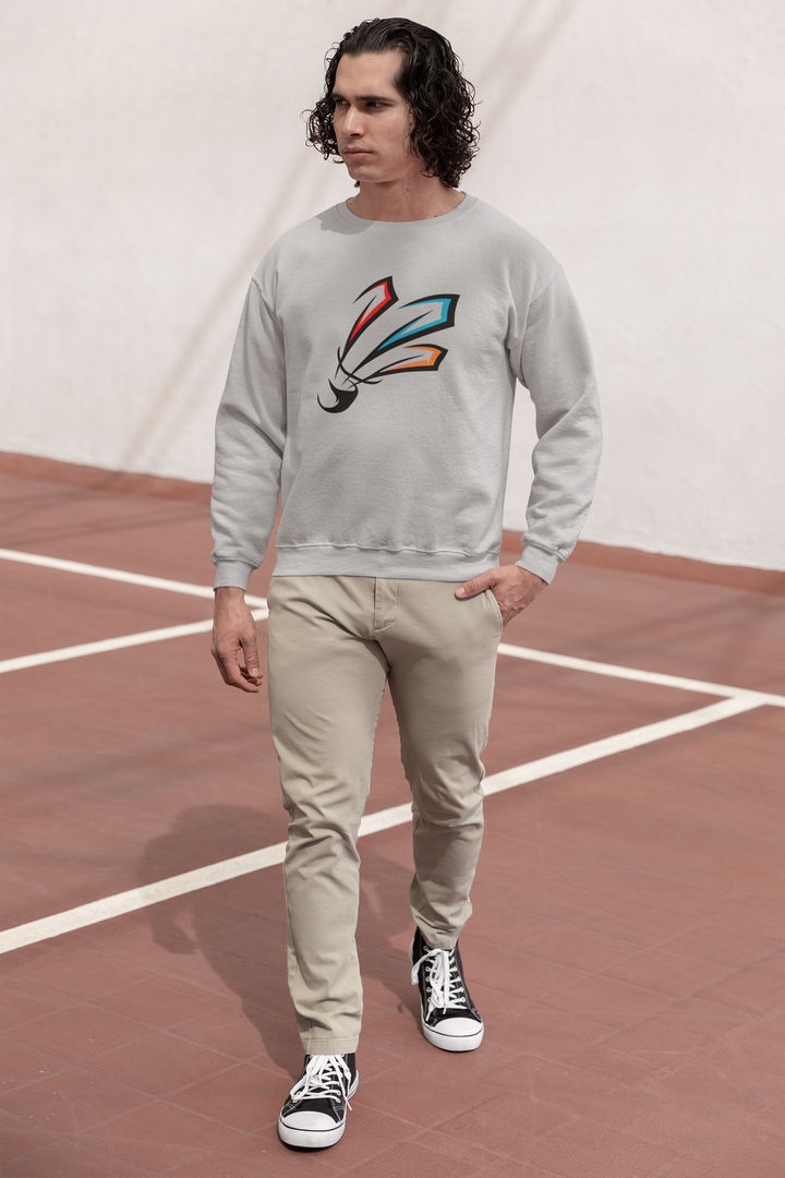 Sweatshirt Full Sleeve "Badminton 3 Feather"