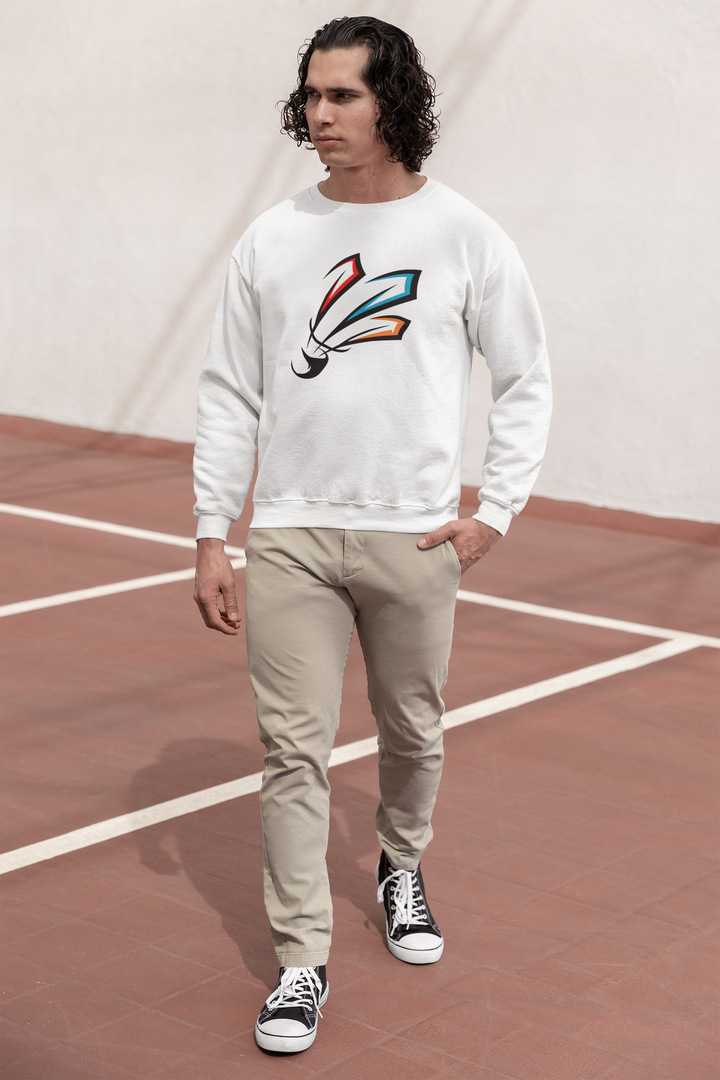 Sweatshirt Full Sleeve "Badminton 3 Feather"