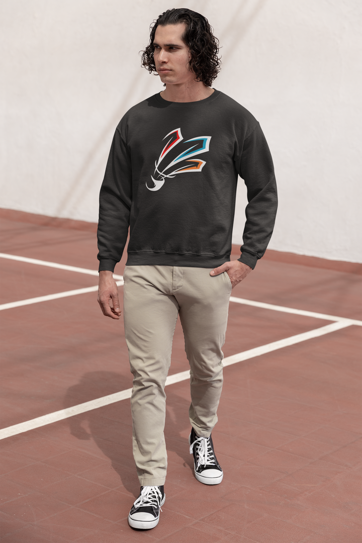 Sweatshirt Full Sleeve "Badminton 3 Feather"