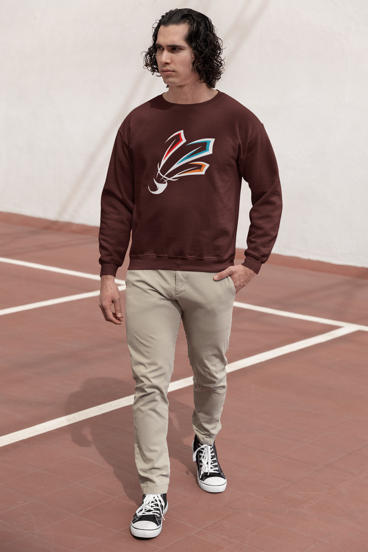 Sweatshirt Full Sleeve "Badminton 3 Feather"