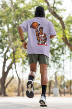 Load image into Gallery viewer, Oversized Terry T-Shirt &quot;Basketball&quot;
