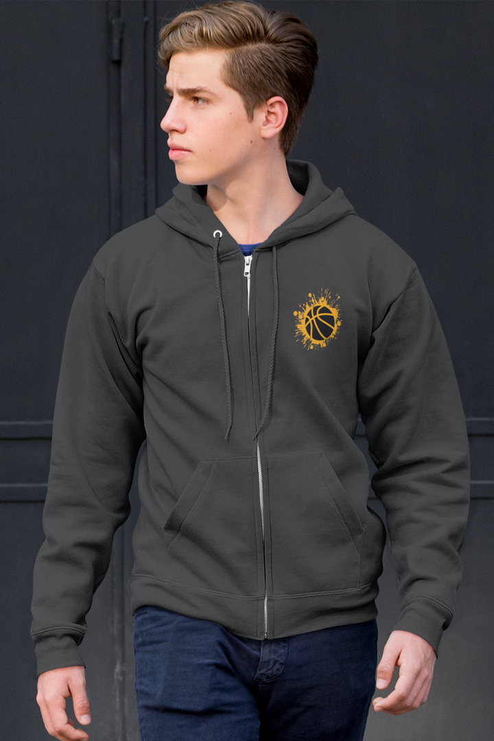Zip Hoodie "Splash Yellow"