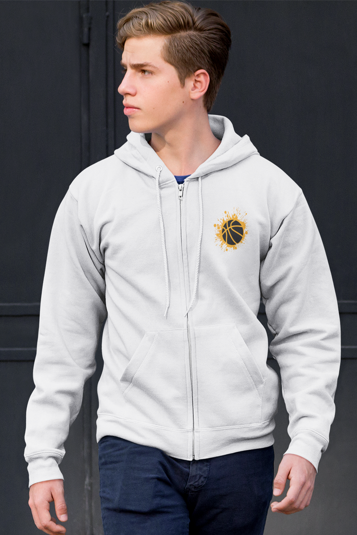 Zip Hoodie "Splash Yellow"