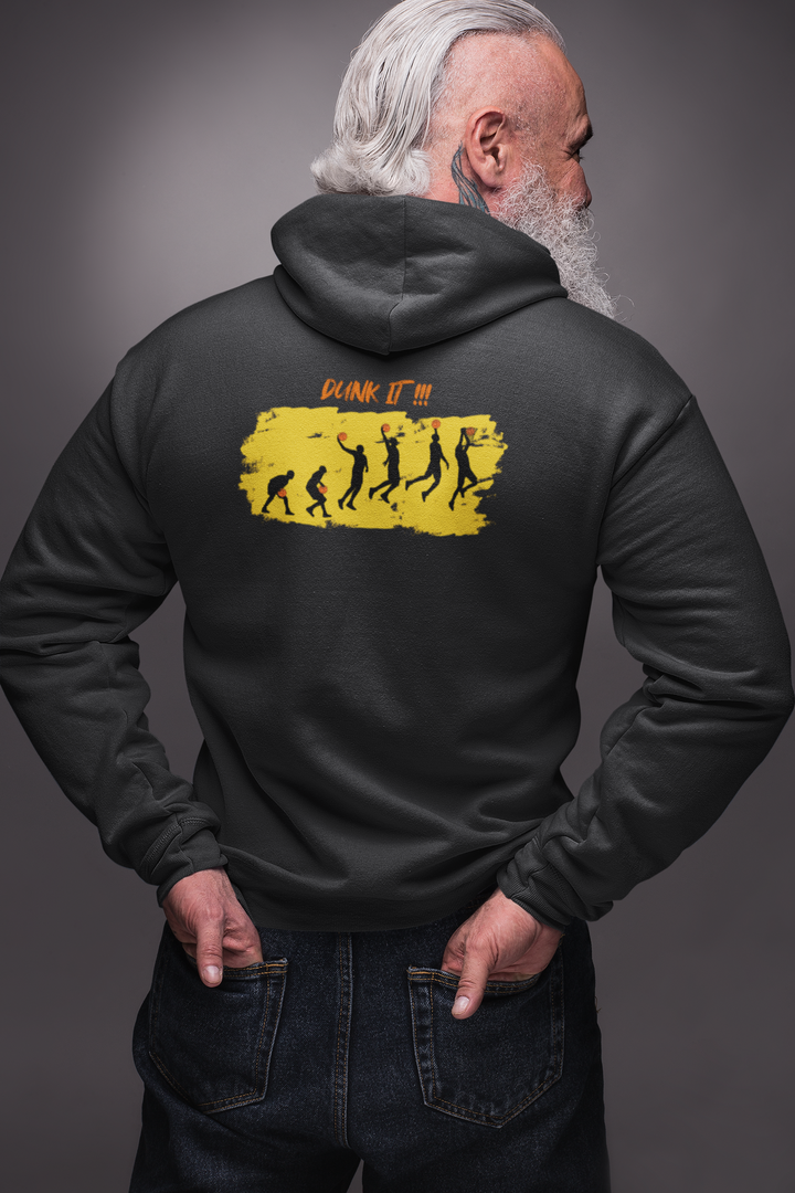 Zip Hoodie "Basketball Dunk It"