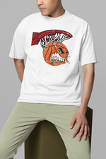 Load image into Gallery viewer, Oversized Terry T-Shirt &quot;Basketball Angry Swishhh&quot;
