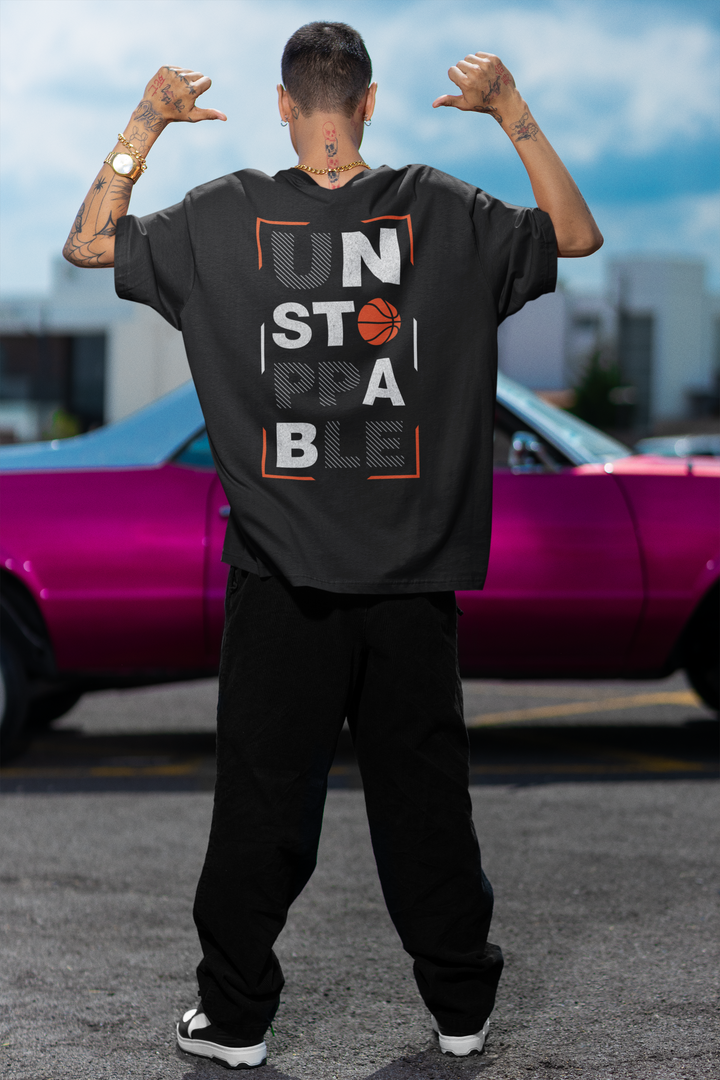 Oversized Terry T-Shirt "Unstoppable"