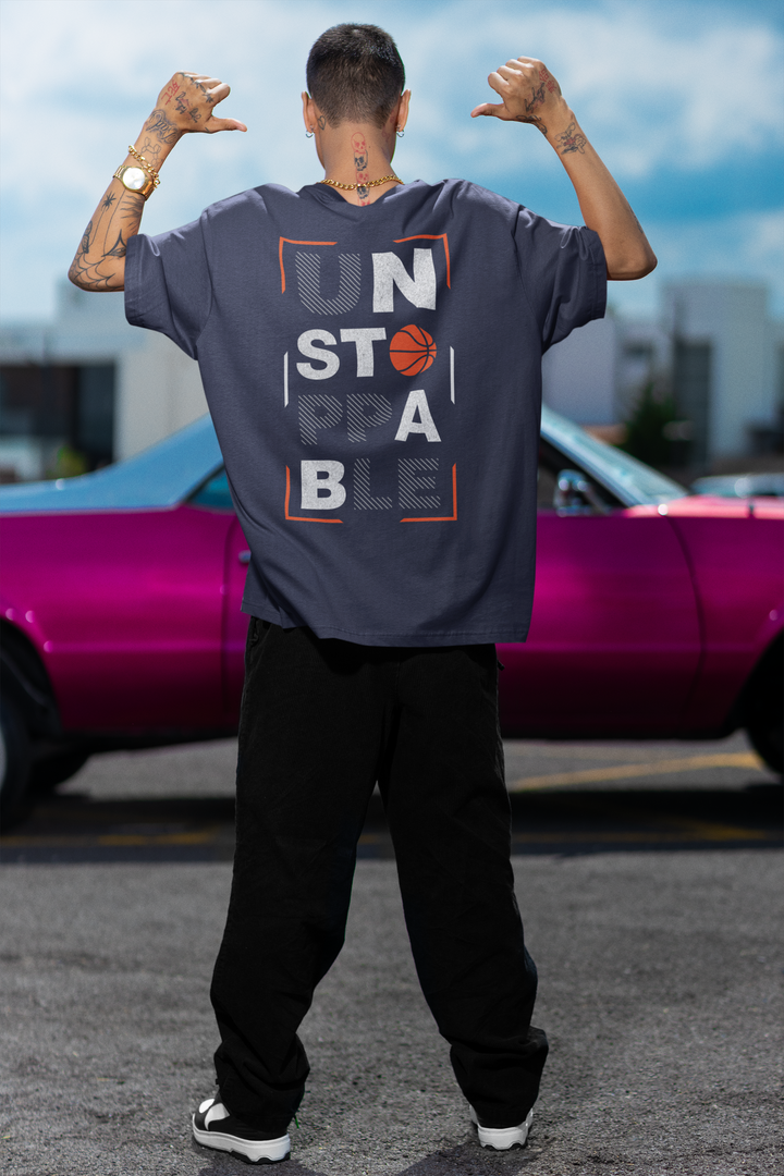 Oversized Terry T-Shirt "Unstoppable"