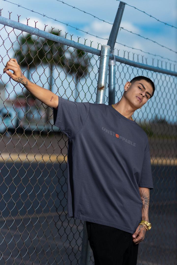 Oversized Terry T-Shirt "Unstoppable"