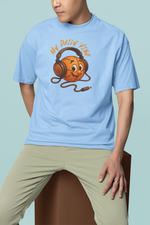 Load image into Gallery viewer, Oversized Terry T-Shirt &quot;My Daily Vibe&quot;
