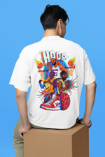 Load image into Gallery viewer, Oversized Terry T-Shirt &quot;Hoop Legacy&quot;
