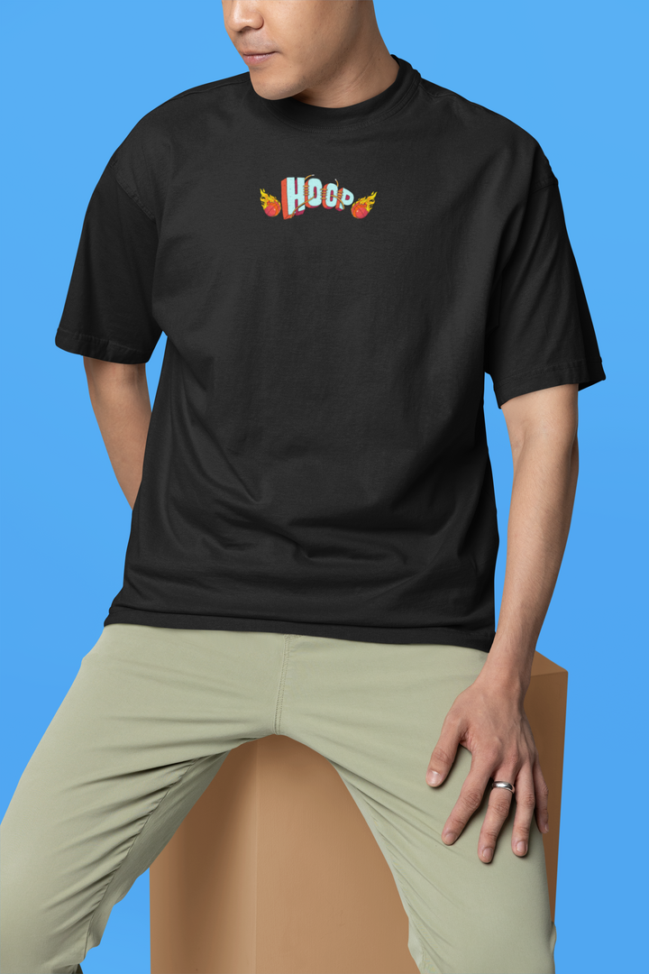 Oversized Terry T-Shirt "Hoop Legacy"