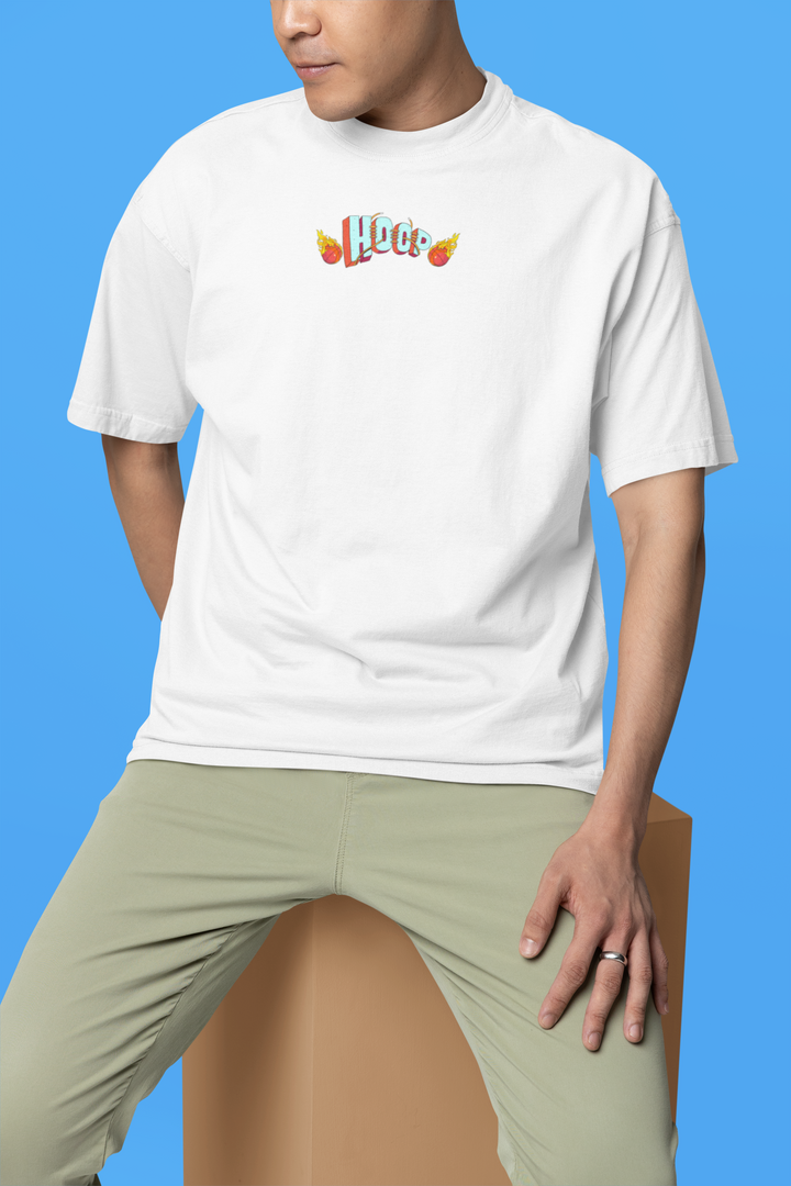 Oversized Terry T-Shirt "Hoop Legacy"