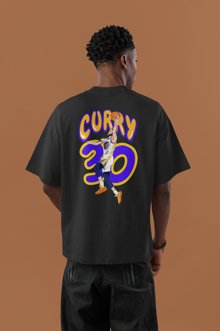 Oversized Terry T-Shirt "Stephen Curry"