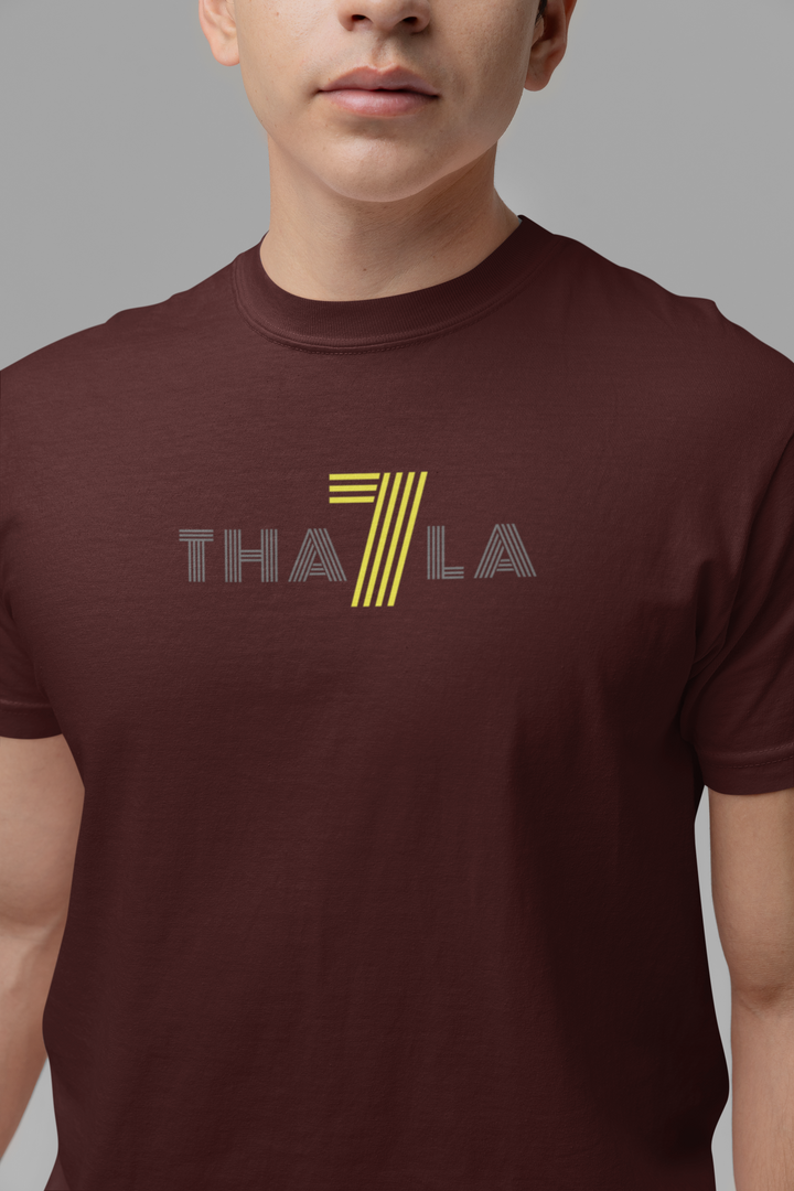Oversized Terry T-Shirt "Thala 7"