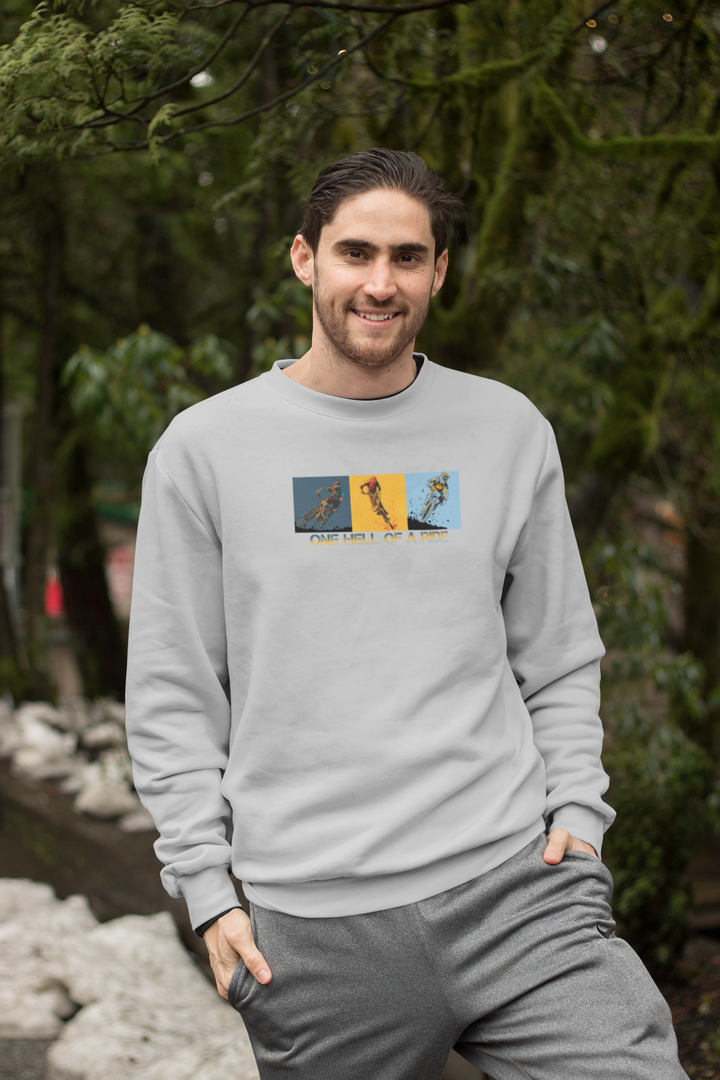 Sweatshirt Full Sleeve "Off Road Cycle Adventure"