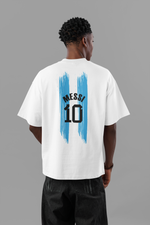 Load image into Gallery viewer, Oversized Terry T-Shirt &quot;Messi&quot;
