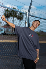 Load image into Gallery viewer, Oversized Terry T-Shirt &quot;CR7 SIUUU&quot;

