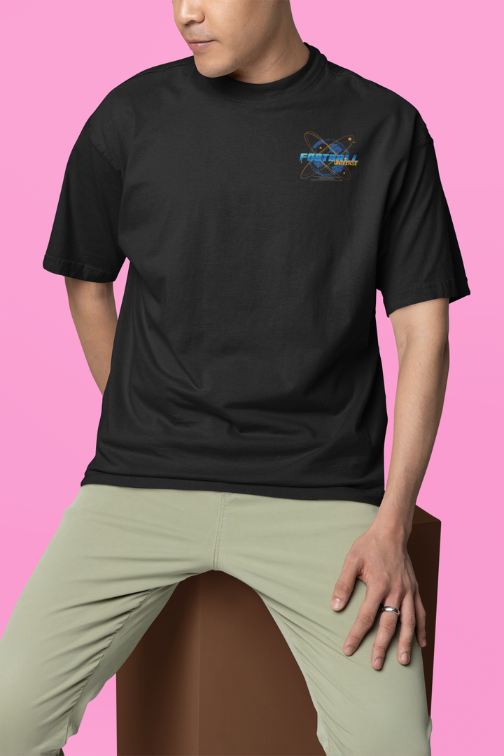 Oversized Terry T-Shirt "Football Universe"