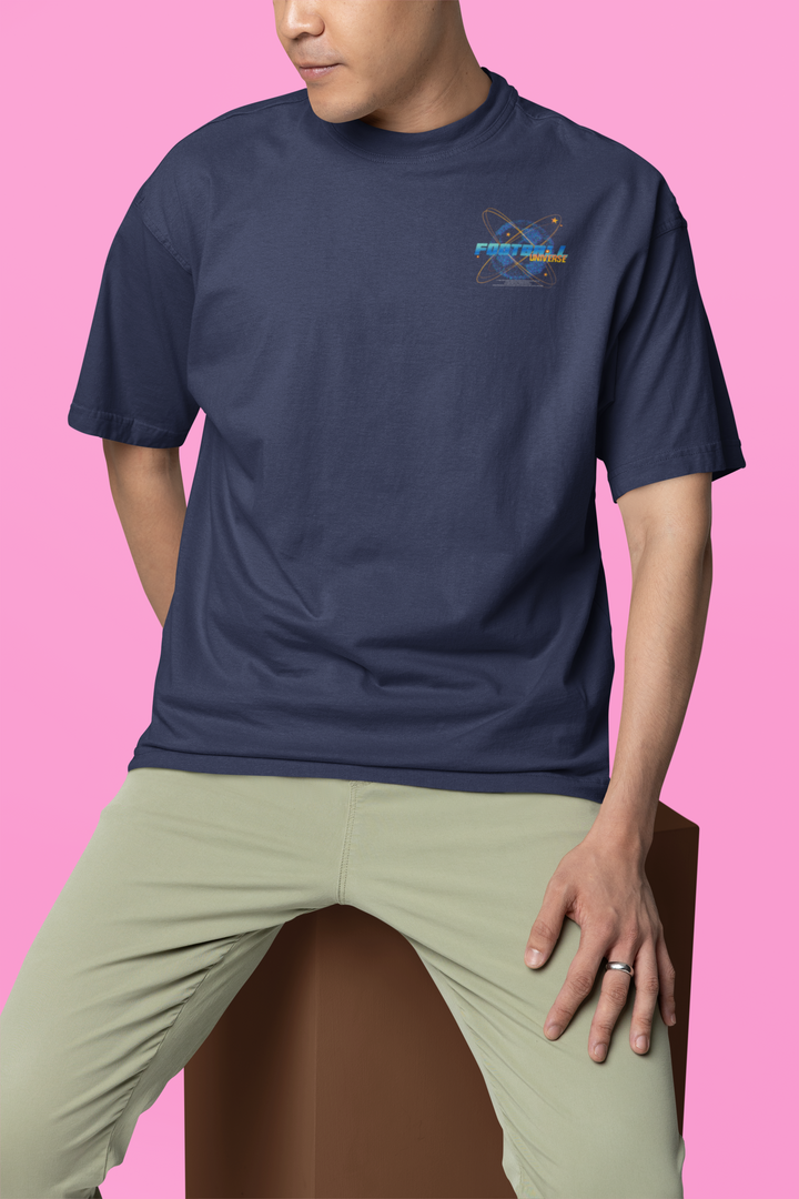 Oversized Terry T-Shirt "Football Universe"