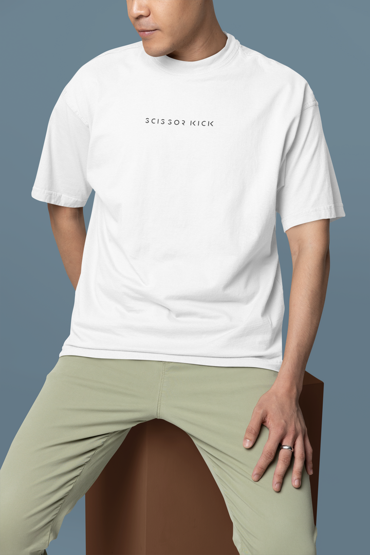 Oversized Terry T-Shirt "Scissor Kick"